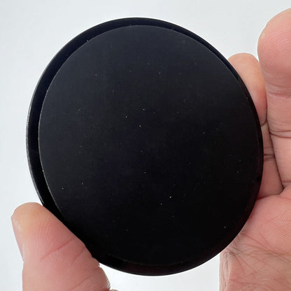 Bergeon 5395-75-B white gel cushion, 75mm, protects watches during repair and assembly tasks.