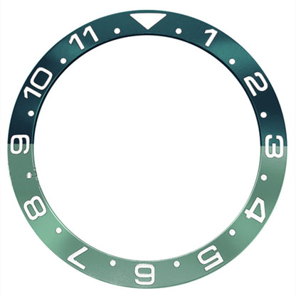 38 mm 12 Stunden Aluminiumlegierung Uhrenlünetteneinsatz passend für SKX007 SKX011 SUB Diver