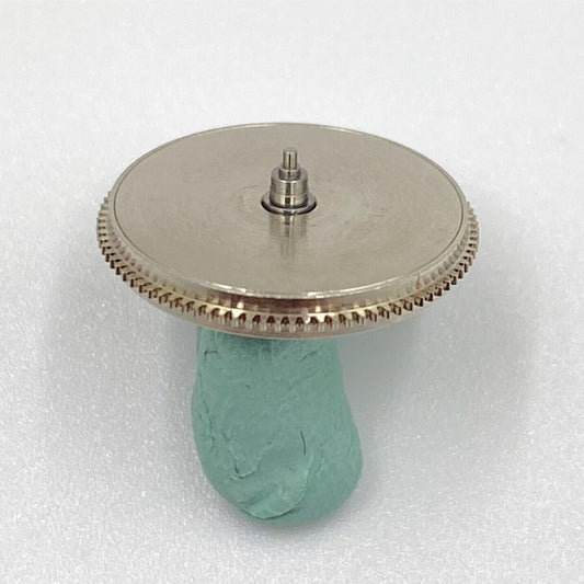 Barrel with complete mainspring for Seagull ST2504 kinetic energy watch movement - precision fit.