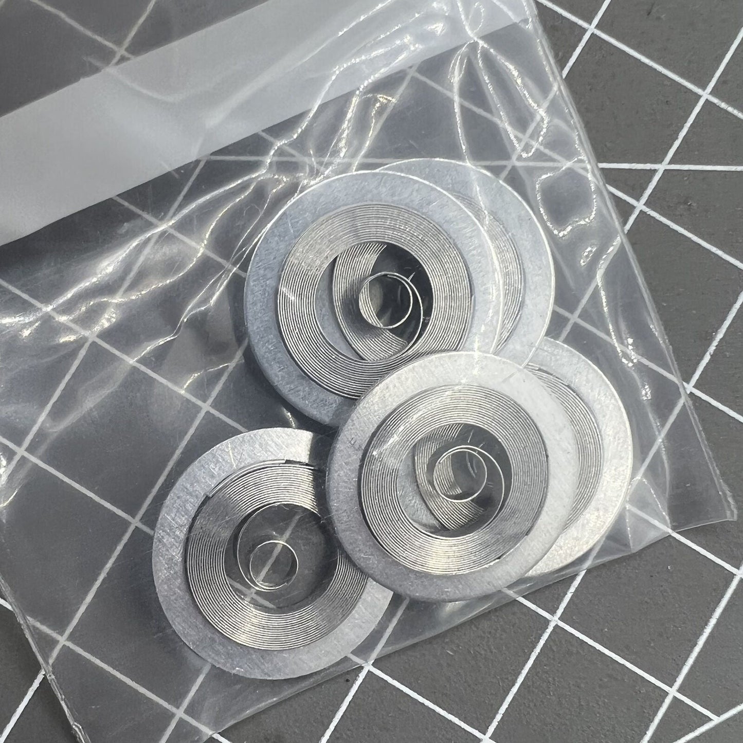 Replacement mainspring for ST3600 ETA6497 watch movement, durable and precise repair part.