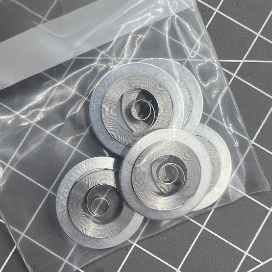 Replacement mainspring for ST3600 ETA6497 watch movement, durable and precise repair part.