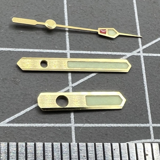 C3 Super Lume watch hands glowing bright for SBDX001/SBDC001/SKX007 with NH35A movement, Seiko brand.