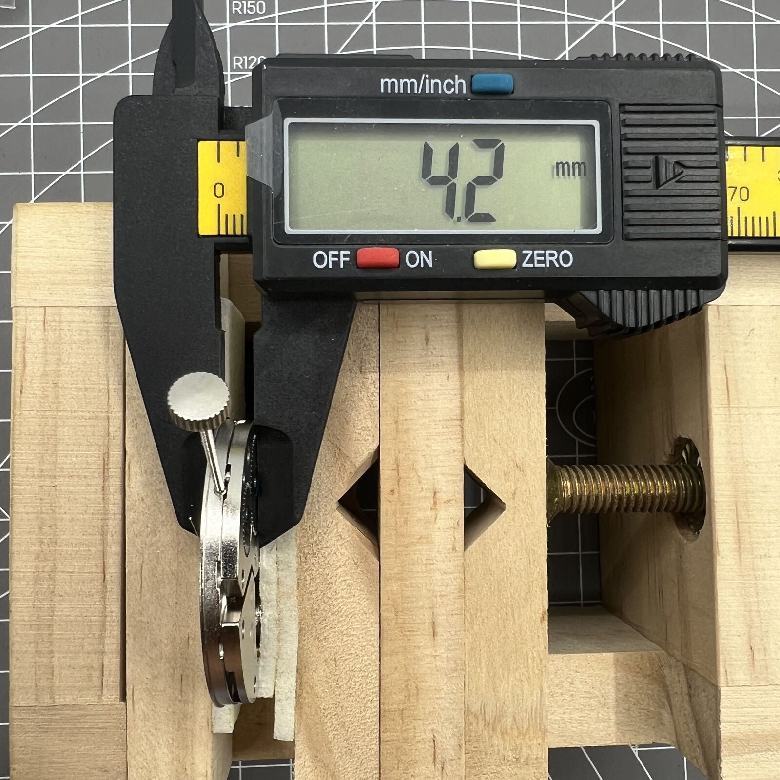 Asian Seagull ST3621 mechanical watch movement with ETA 6498, second hand at 6 o'clock, replacement part for watches