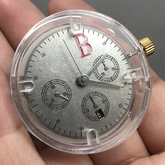 In China hergestelltes automatisches Chronographenwerk 7750 mit 6 Kalendersekunden und 9 ETA