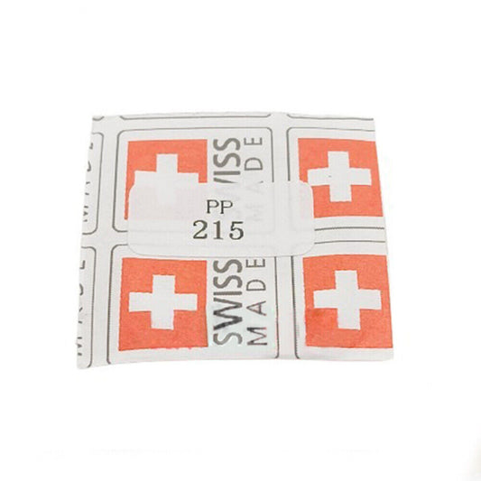 Swiss Made PP215 mainspring for PP215 mechanical watch movement, precision replacement part.