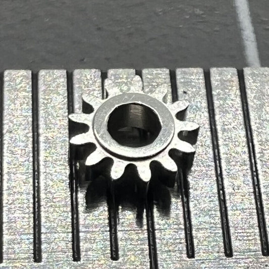 Silver winding pinion for ST3600 ETA6497 watch movement, precise replacement part for repairs