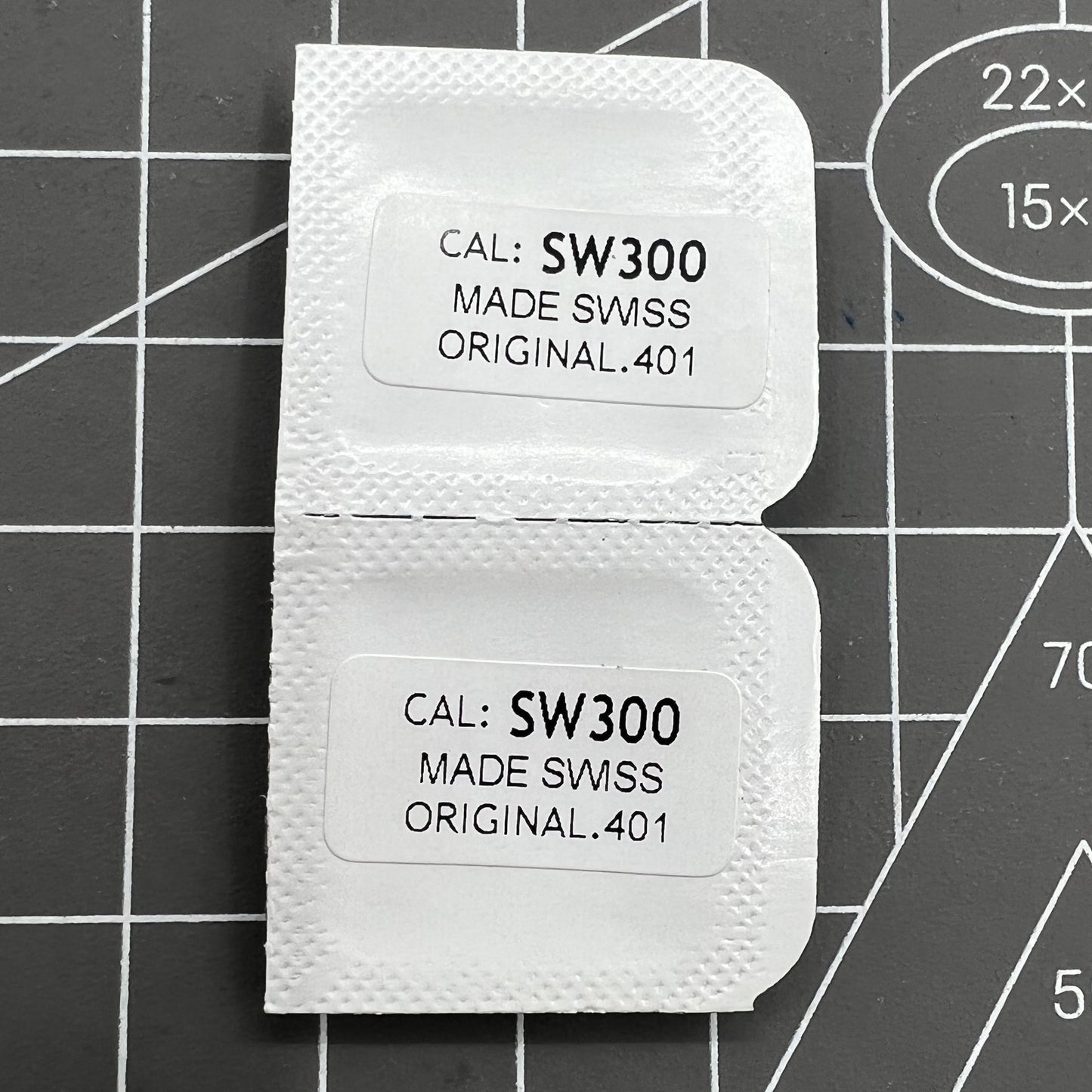 Tiges de remontoir de montre suisse pour mouvement SW300, neuves
