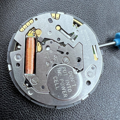Genuine Japan Miyota 7W71 Solar Power Quarts Movement Date At 3