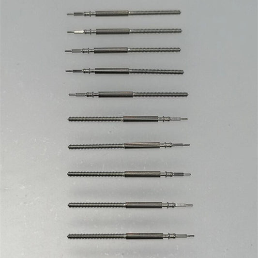 Lot de 10 tiges de remontoir pour montres Miyota OS10 OS20 OS60 