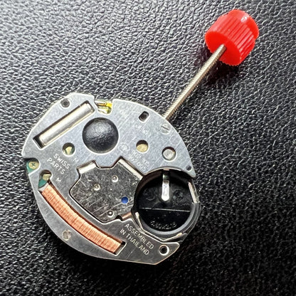 ETA 902.105 quartz watch with Swiss movement, three hands, and sleek design for precise timekeeping.