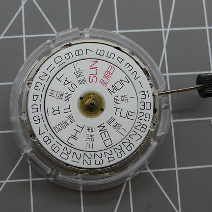 Mouvement automatique à remontage automatique <tc>ETA</tc> 2846 V8, fabrication suisse originale
