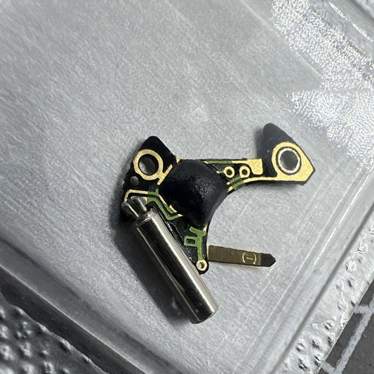 Circuit board for Ronda 1042 watch movement, precise fit for reliable timekeeping.