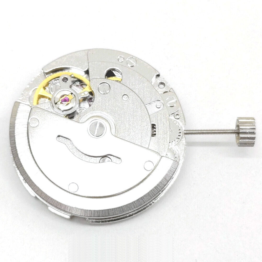Seagull TY2806 automatic watch movement with mechanical date display for precision timekeeping.
