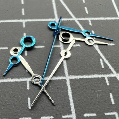 Blauer Satz Uhrzeiger für Miyota 2035 Uhrwerk Nr. 1242 