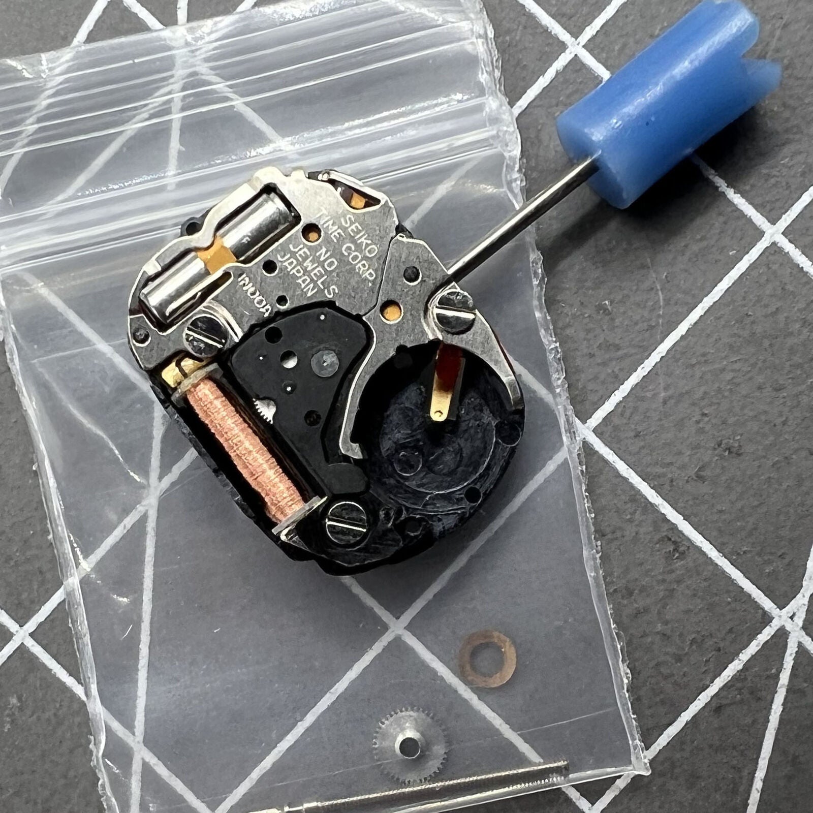 Quartz-Uhrwerk Japan 1N00A mit zwei Zeigern, pr�zise Zeitmessung f�r Uhrenzubeh�r