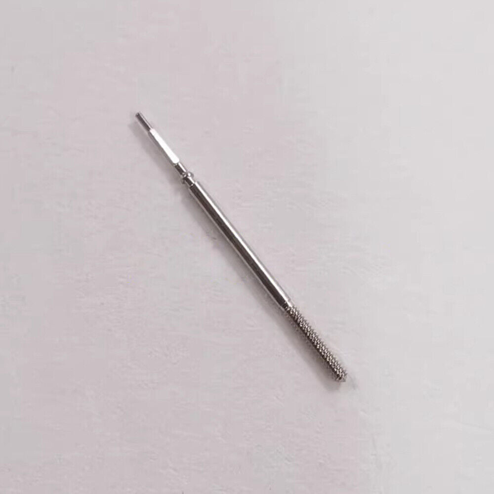 Replacement watch winding stem for JLC899/925/938 movement, durable part for precise time adjustment.
