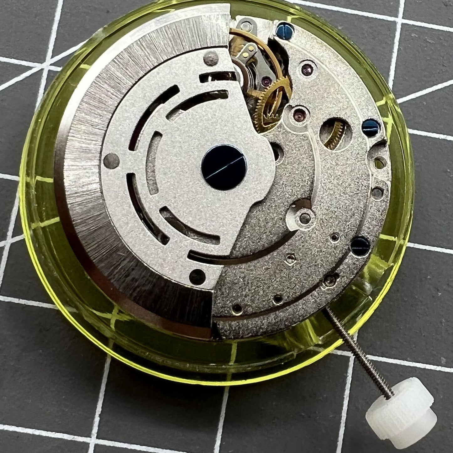 Silver DG2813 Automatic Mechanical Movement 24 Hours Displayment