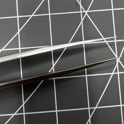 Bergeon 7024-3 Swiss Made anti-magnetic tweezers, 120mm precision tool for delicate watch repair tasks.