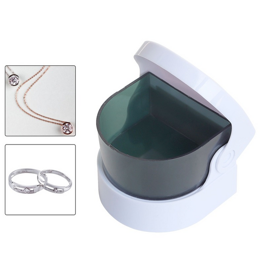 Mini Ultrasonic Cleaner Ultrasonic Jewelry for Eyeglasses Watches Dentures
