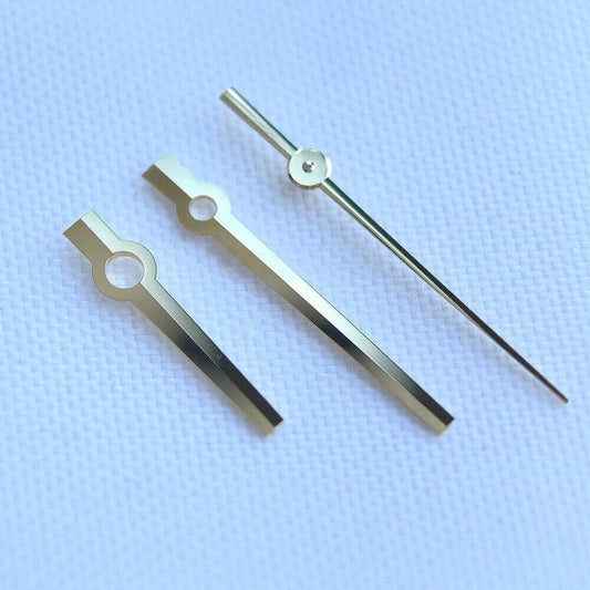 13,5 mm goldene Uhrzeiger, generisch für 3230 3235 mechanisches Uhrwerk Datejust