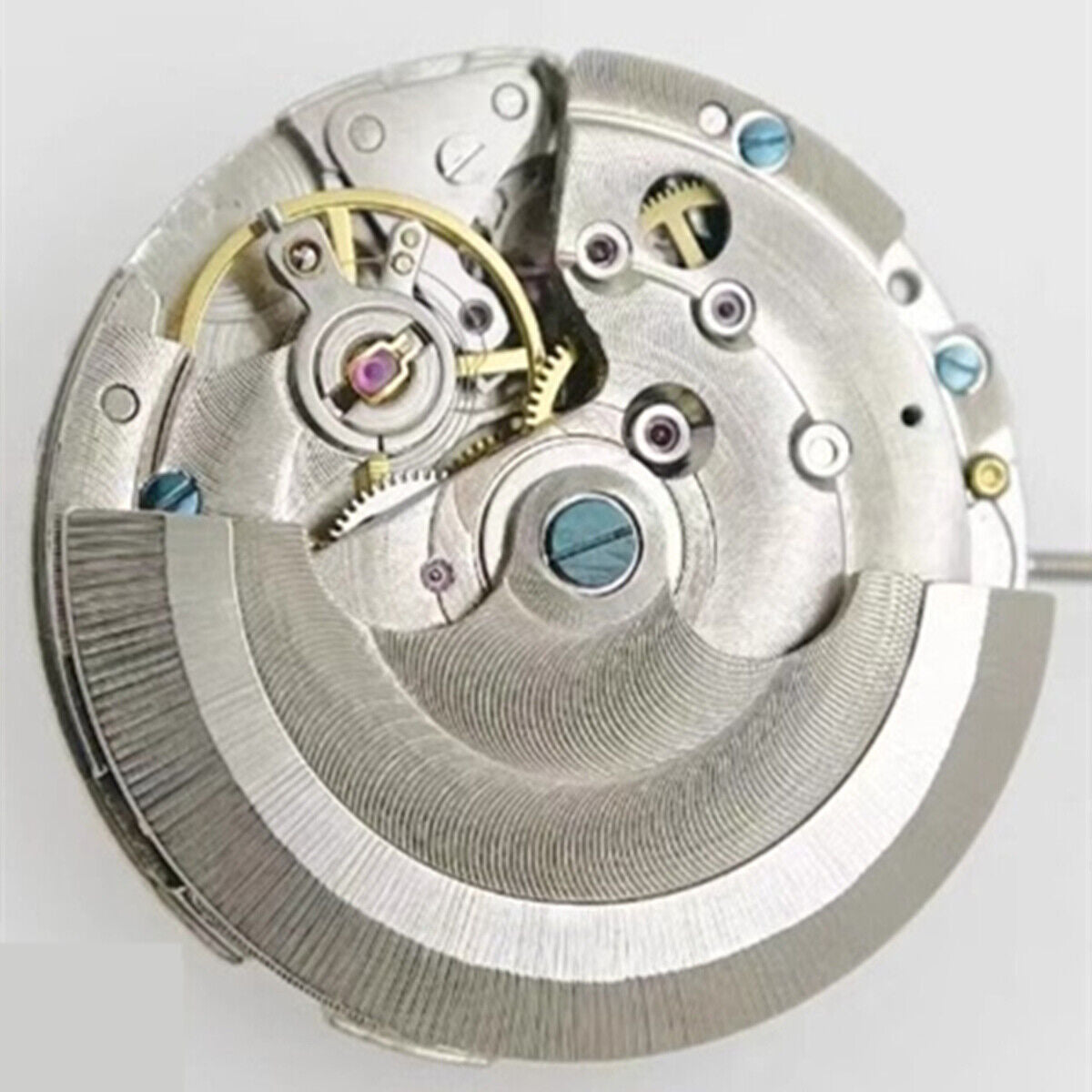 Mingzhu 2813 automatic watch movement featuring moon phase and 2 hands for precise mechanical timekeeping
