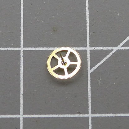 Roue des secondes dorée 4,5H générique pour mouvement Miyota 82S5 82S7, 3 pièces