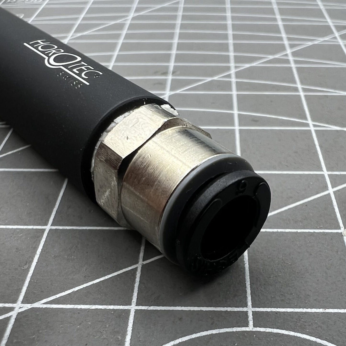 Swiss Horotec MSA19.817 dust blower pen for watch cleaning, precision air tool for delicate maintenance tasks.