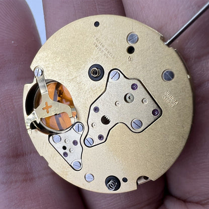 Ronda 4120B Swiss quartz watch movement for accurate, reliable timekeeping in professional repairs.