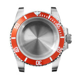 40MM Sapphire Glass Watch Case 316L Stainless Steel Watch Case for NH35 NH36