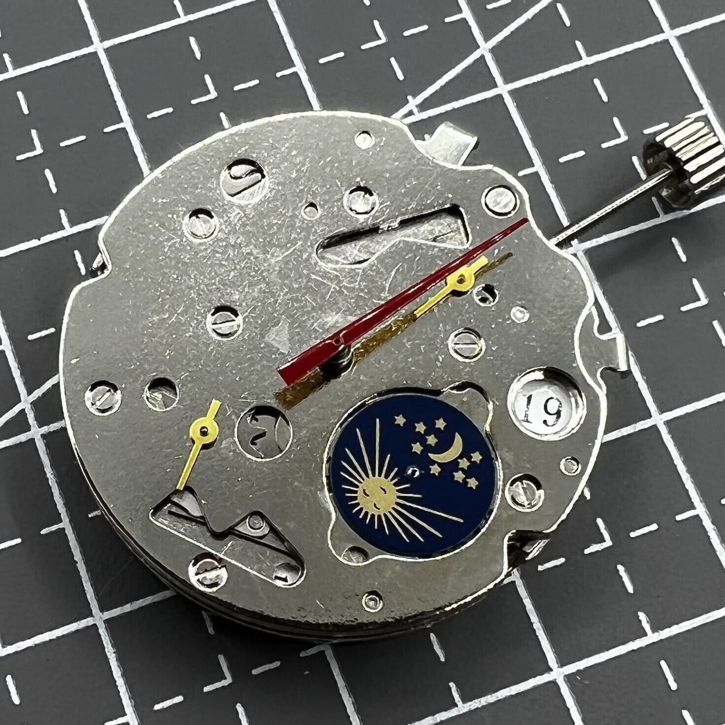 Seagull ST16 automatic watch movement displaying intricate gears and precise mechanical craftsmanship.