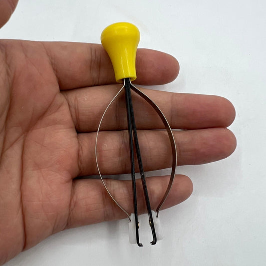 Swiss Made Bergeon 4344-9 tool for removing watch crowns from split stems, precision-crafted.