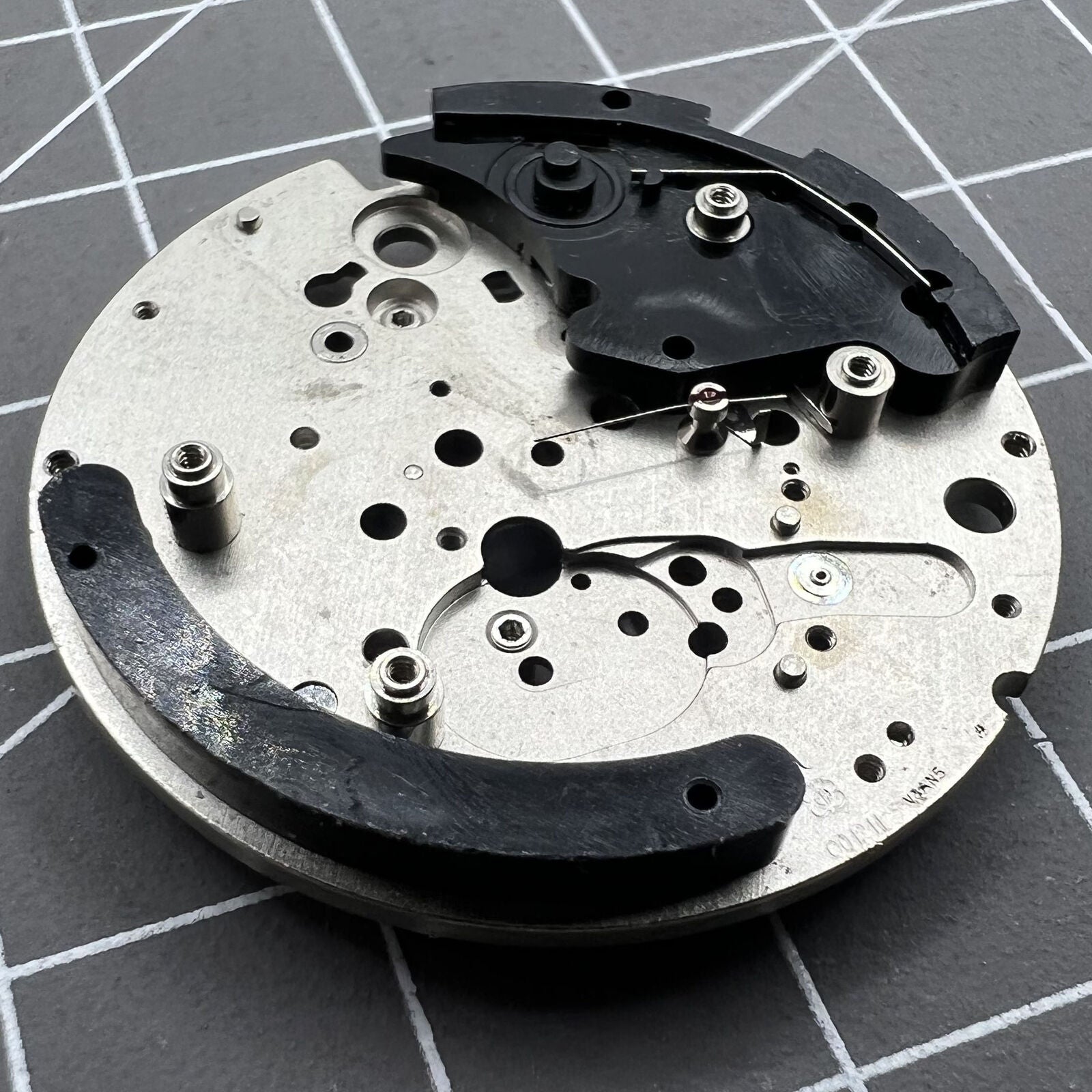 Main Wheel Bridge Splint for ETA C01.211 watch movement, precision repair component.
