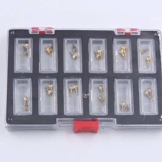 Watch Parts Flower Head 619PCFLG Push Type Pocket Watch Crown Refills Gold Color