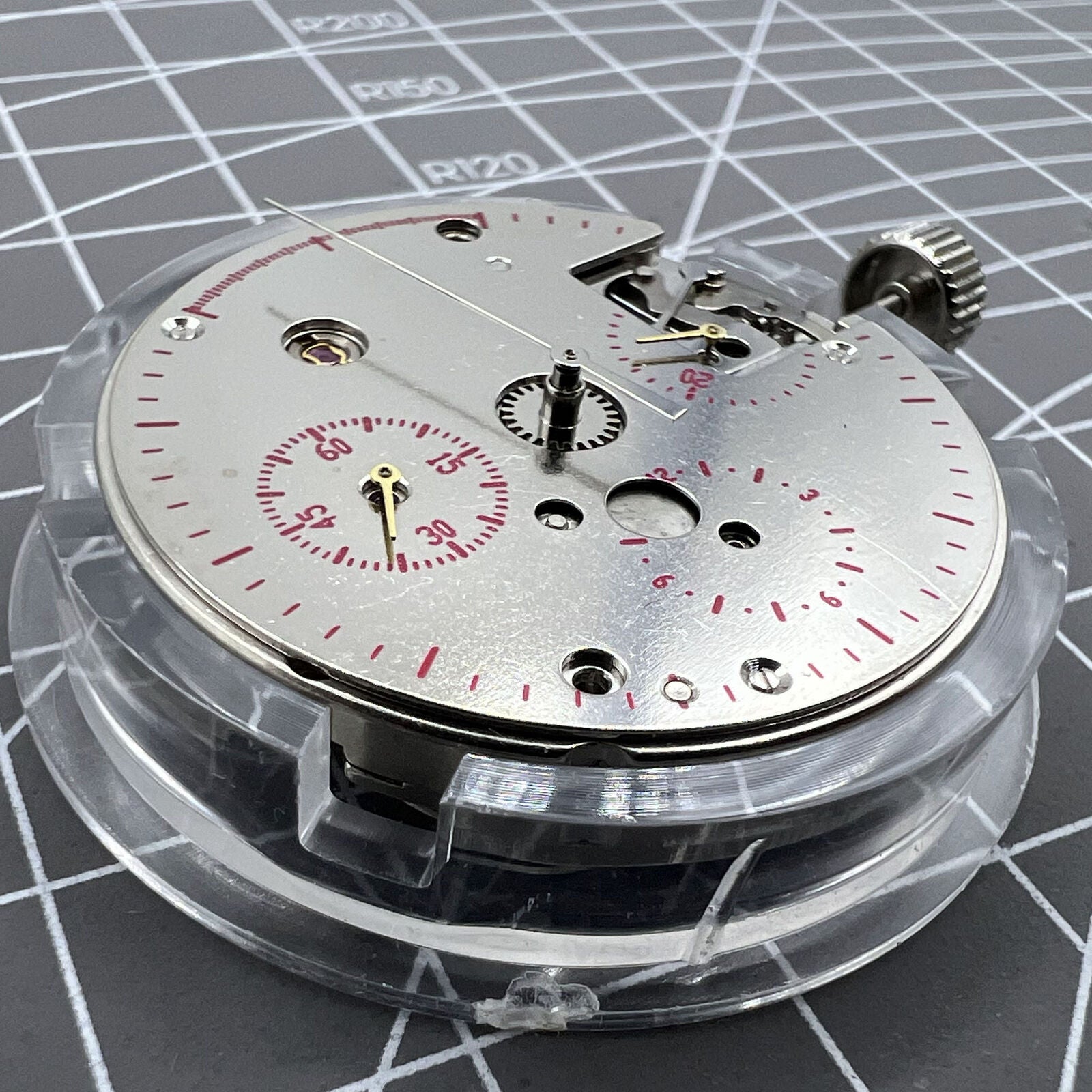 Tianjin Seagull ST19 ST1901 automatic mechanical watch movement with visible gears and intricate craftsmanship