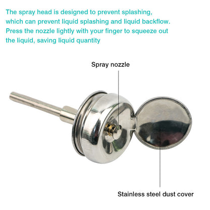 150ml Press-type Glass Alcohol Bottle Anti-static Watch Phone Repair Tool