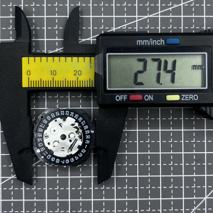 Japan Seiko Quarzwerk Modell 7T62A watch movement, precise and durable design for accessories.