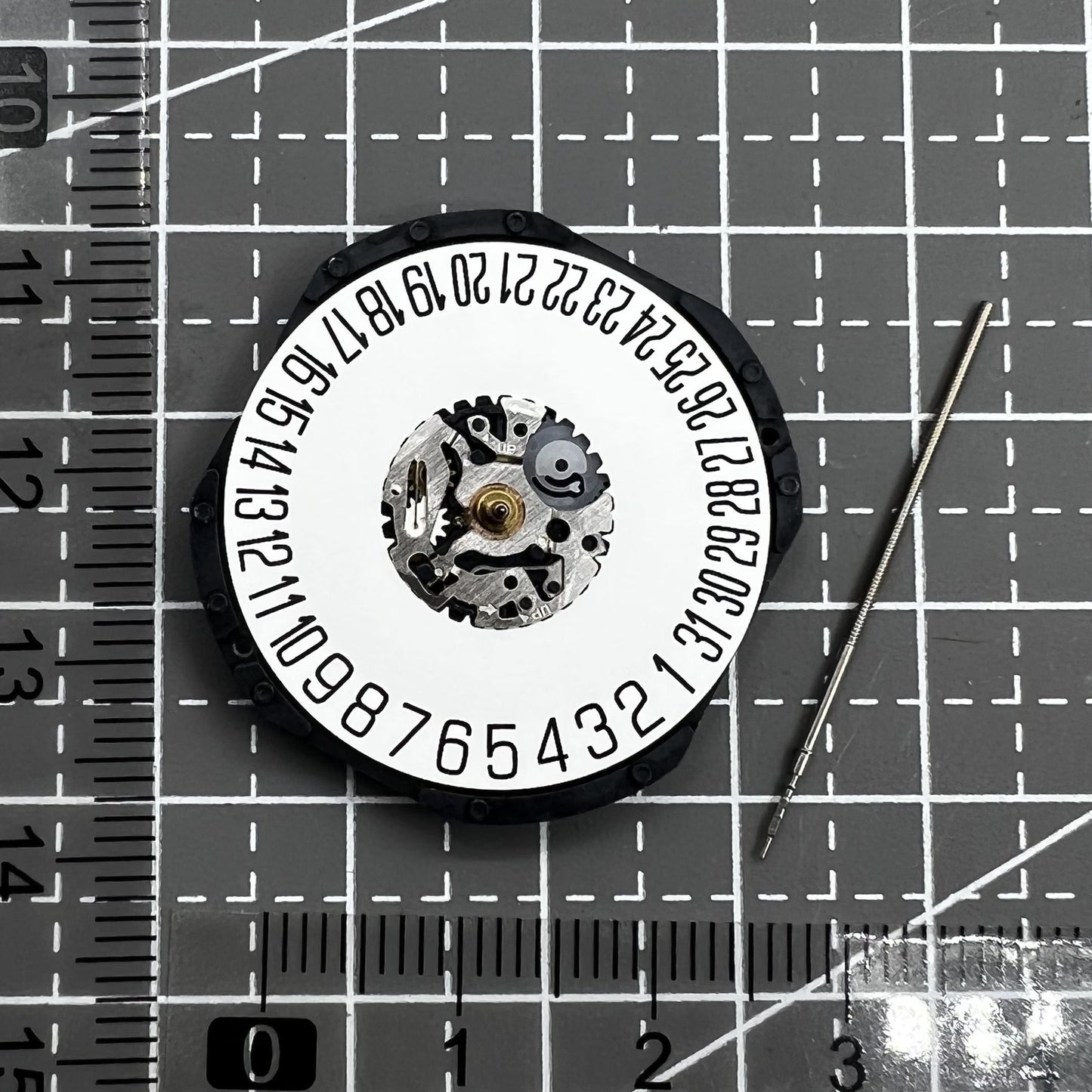 2 Stück Hattori Epson TMI VX62 VX62E Quarz Uhrwerk mit Krone