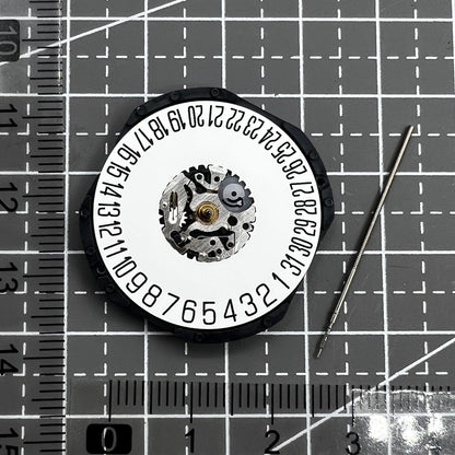 2 Stück Hattori Epson TMI VX62 VX62E Quarz Uhrwerk mit Krone