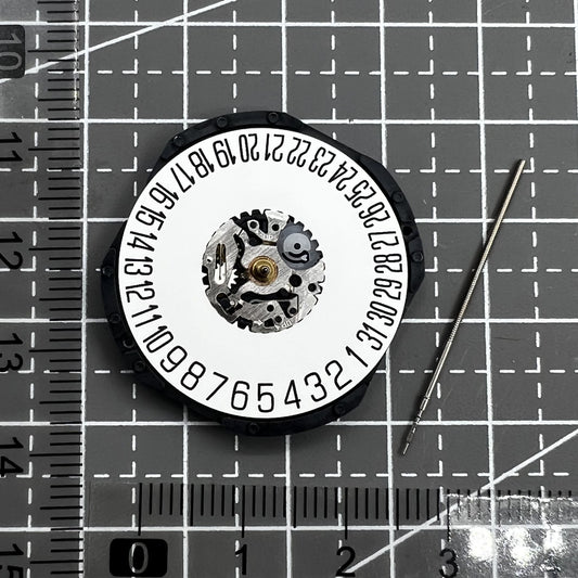 2 Stück Hattori Epson TMI VX62 VX62E Quarz Uhrwerk mit Krone