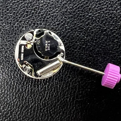 Ronda 1042 quartz watch movement with two hands, precise timekeeping for watch repair parts.