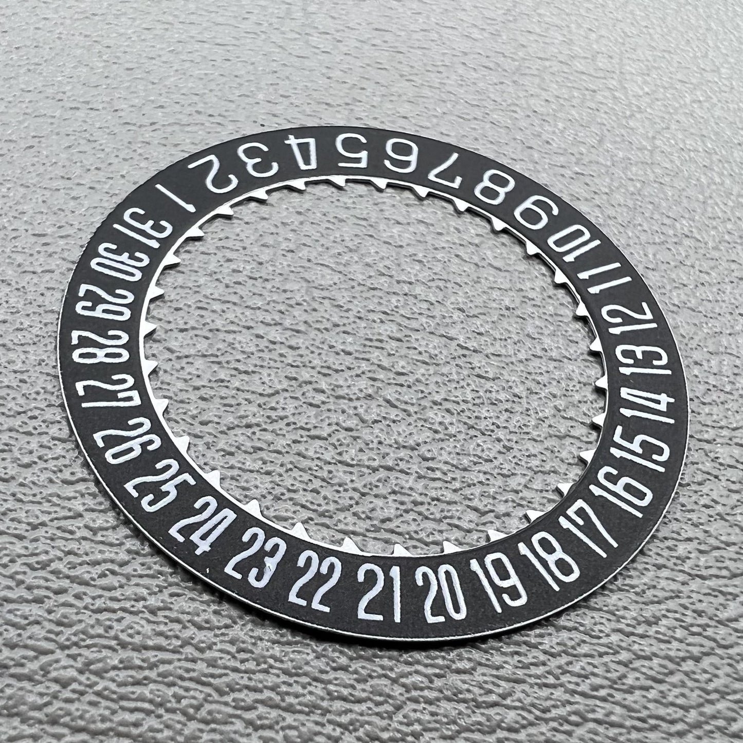 2 Stück Schwarze Datumsrad Scheibe Datum Rad Datum Bei 3 Uhr Miyota 9015 Uhrwerk