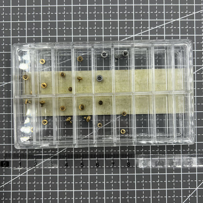 24 Teiliges Sortiment Armbanduhrenkronen Aus Edelstahl Gold Für Orient Uhren