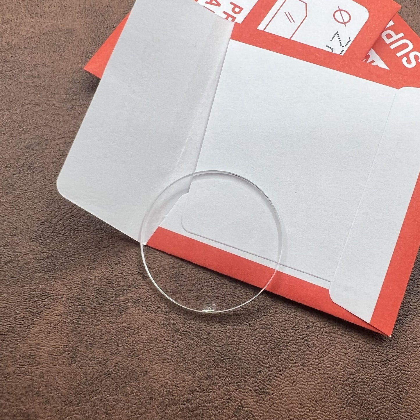 32 Stück Mineral Uhrenglas Ersatz Rund 26.5-39.2mm 2.0mm Dick Flach