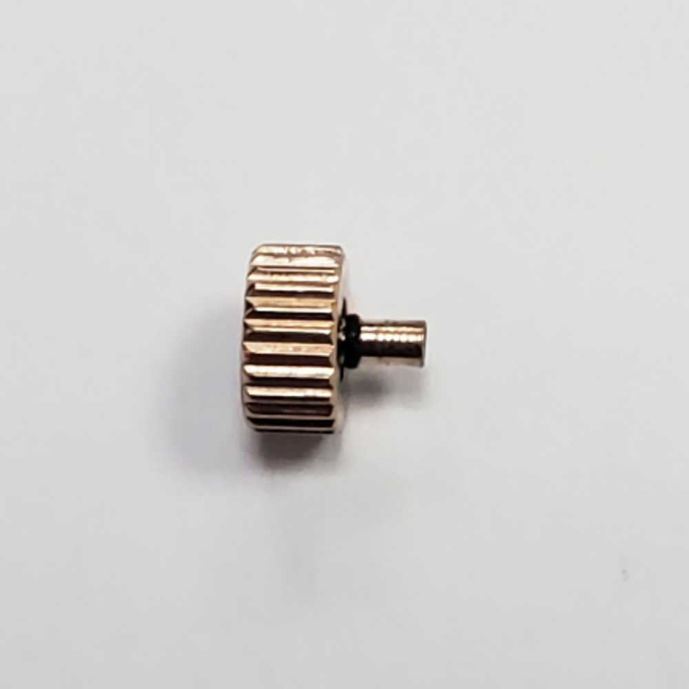 Seagull stainless steel watch crown with 1.2mm handle for ST3600/ST3620 movement precision adjustment