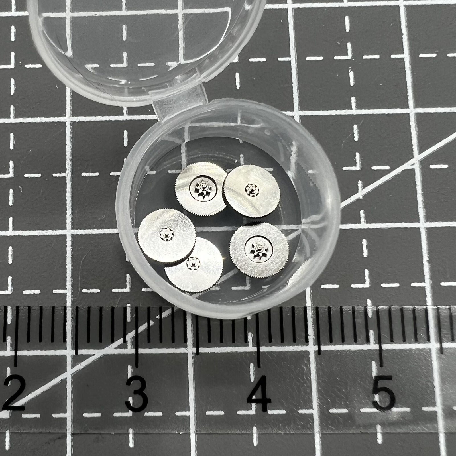 Set of 3 reversing wheels for 6309 movement watches, precision watch parts.