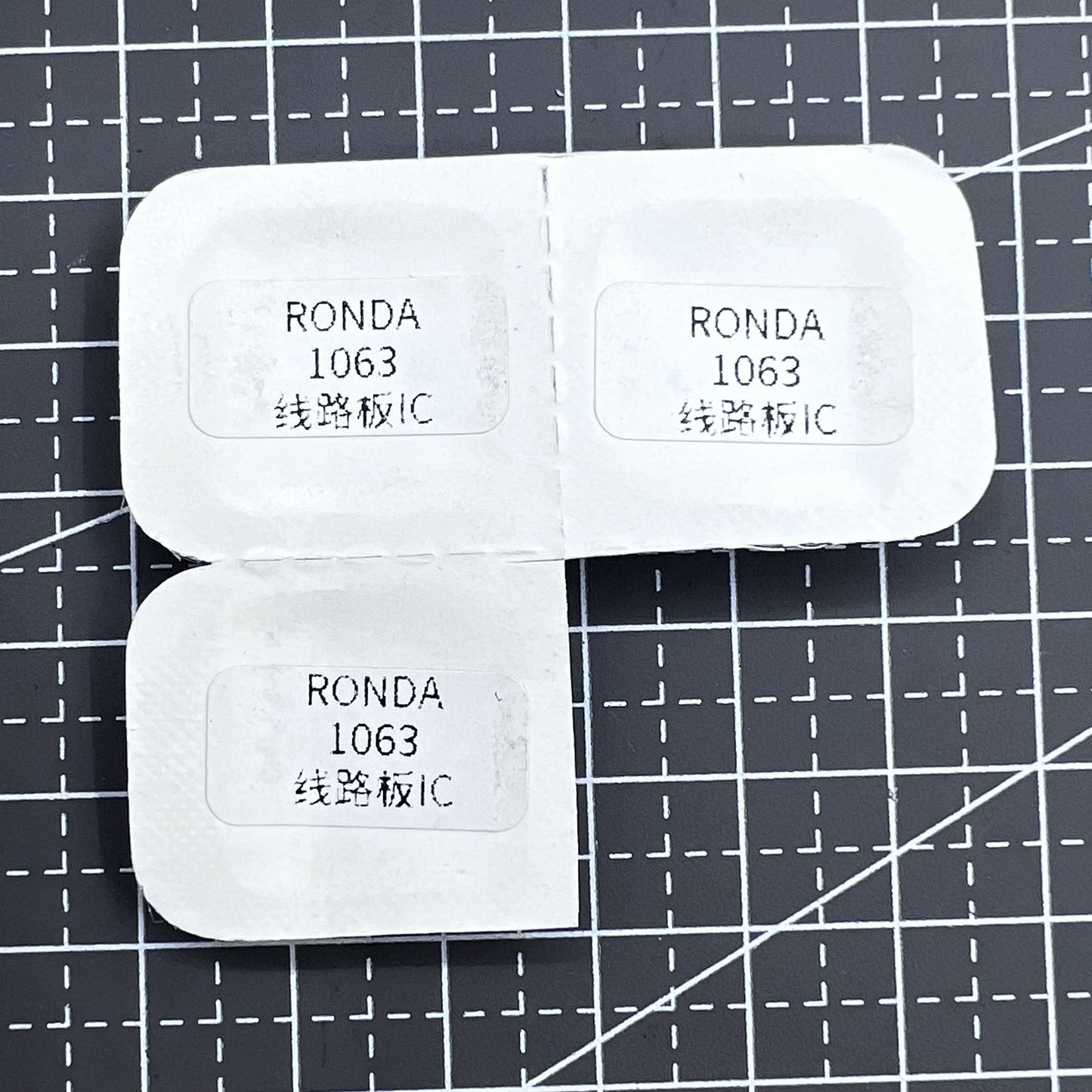 2 Stück Schweizer Platinen für Ronda 1063 1064 1069 Uhrwerk Movement