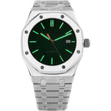 41mm Men's Mechanical Stainless Steel Watch Case + NH35 Movement Sapphire Glass