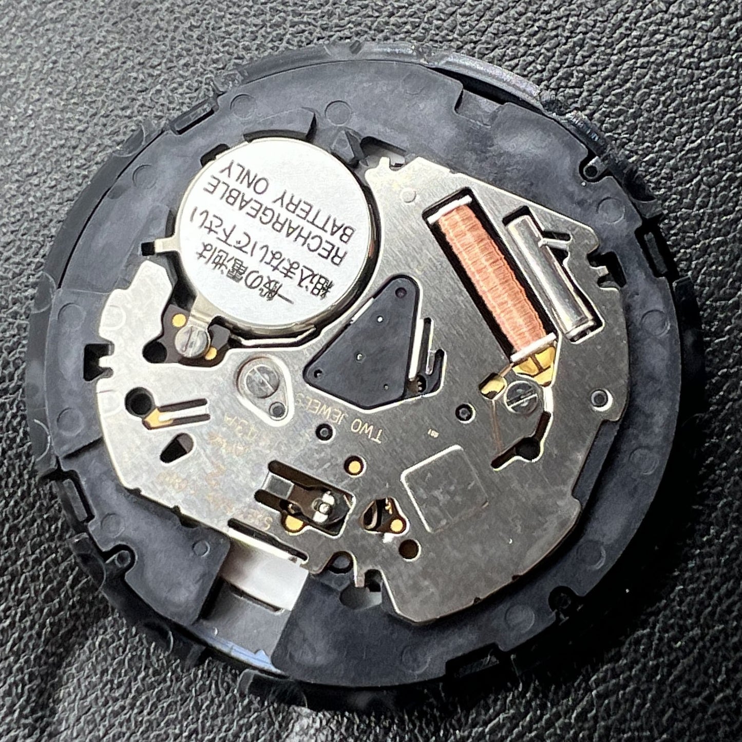 Montre Hattori Epson TMI VS43 VS43A fabriquée au Japon, mouvement à quartz, énergie solaire 