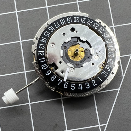 Mouvement à quartz ISA 8271, doré, multifonction, date à 6 heures