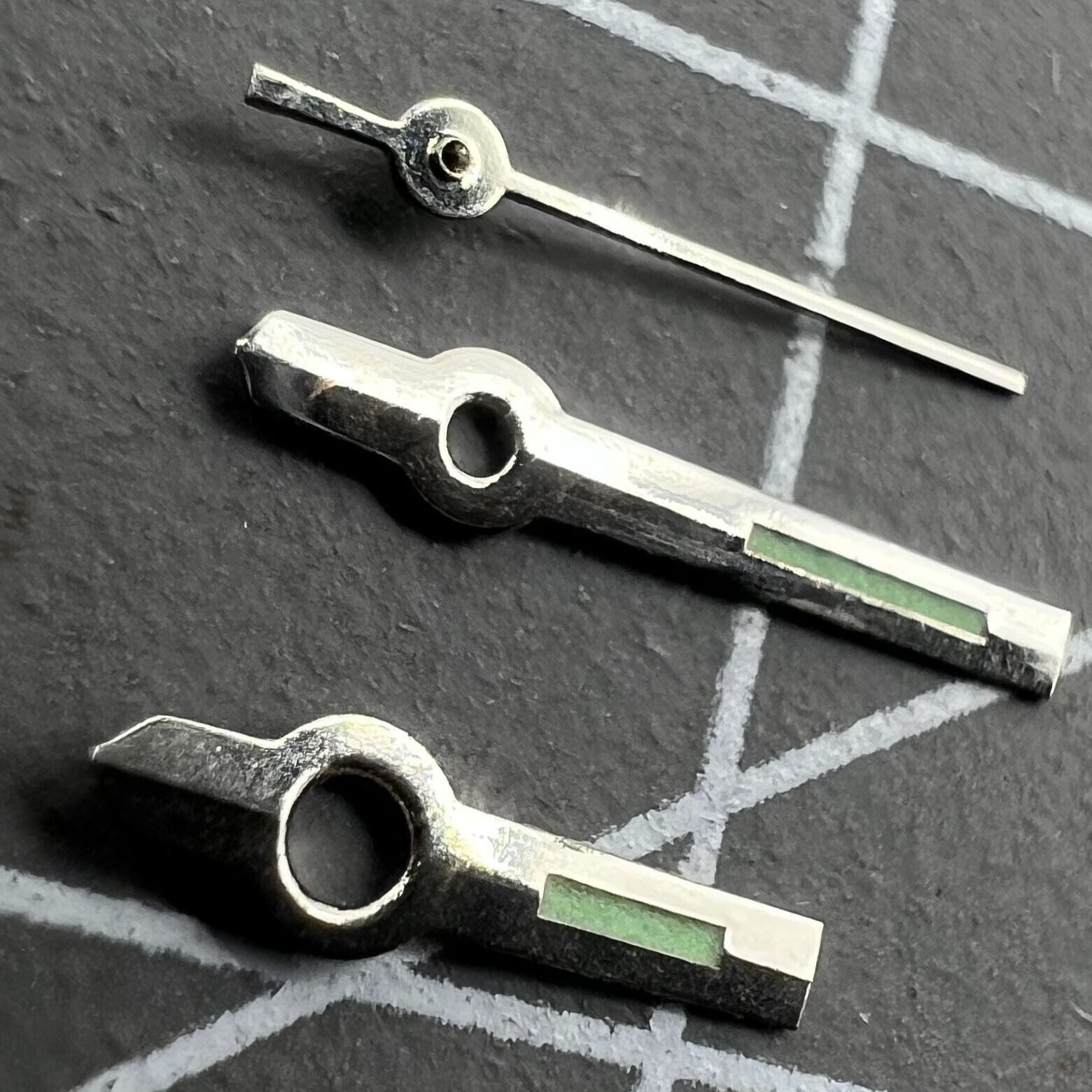 Luminoius watch hands set for Miyota 6601 movement, 9mm/9.5mm/7.5mm, P1-H1-1.